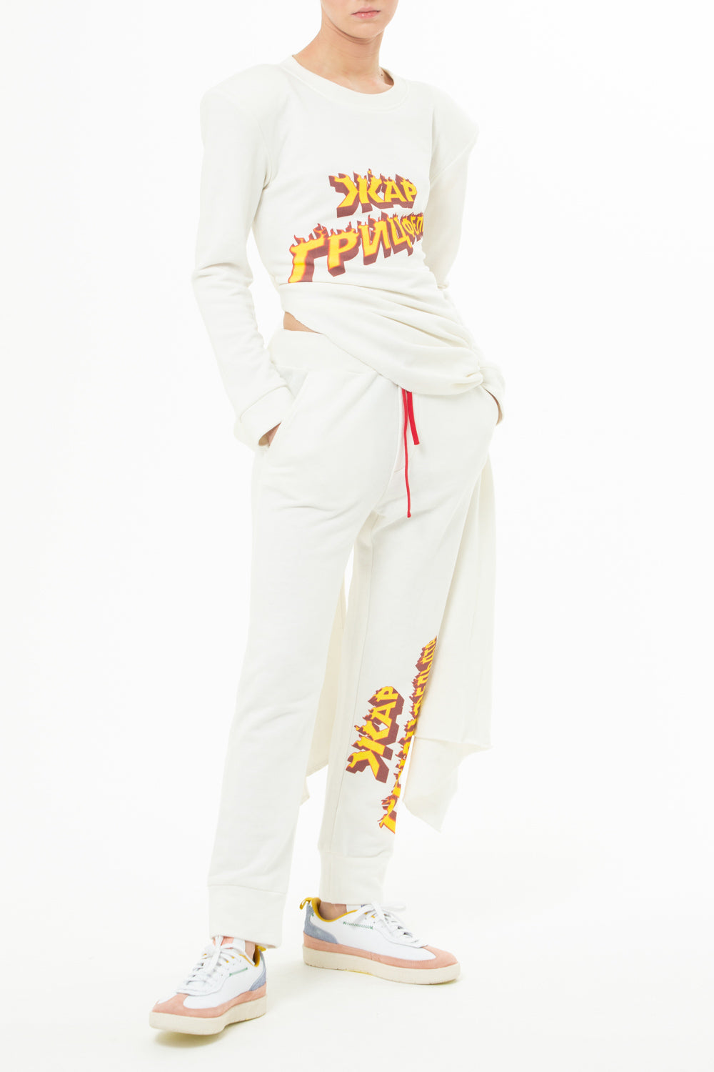 Pants in a sporty style