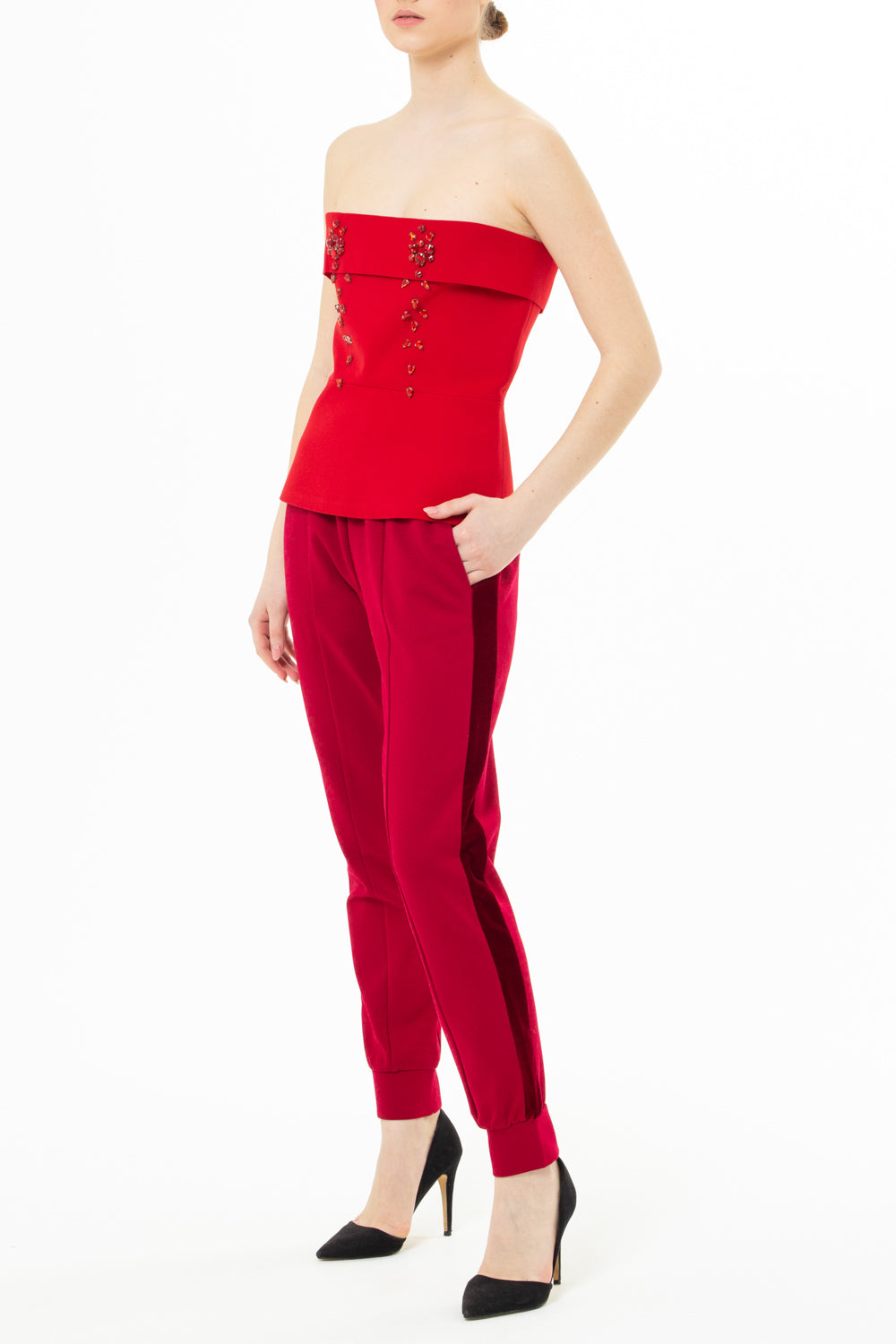 Pants in a sporty style