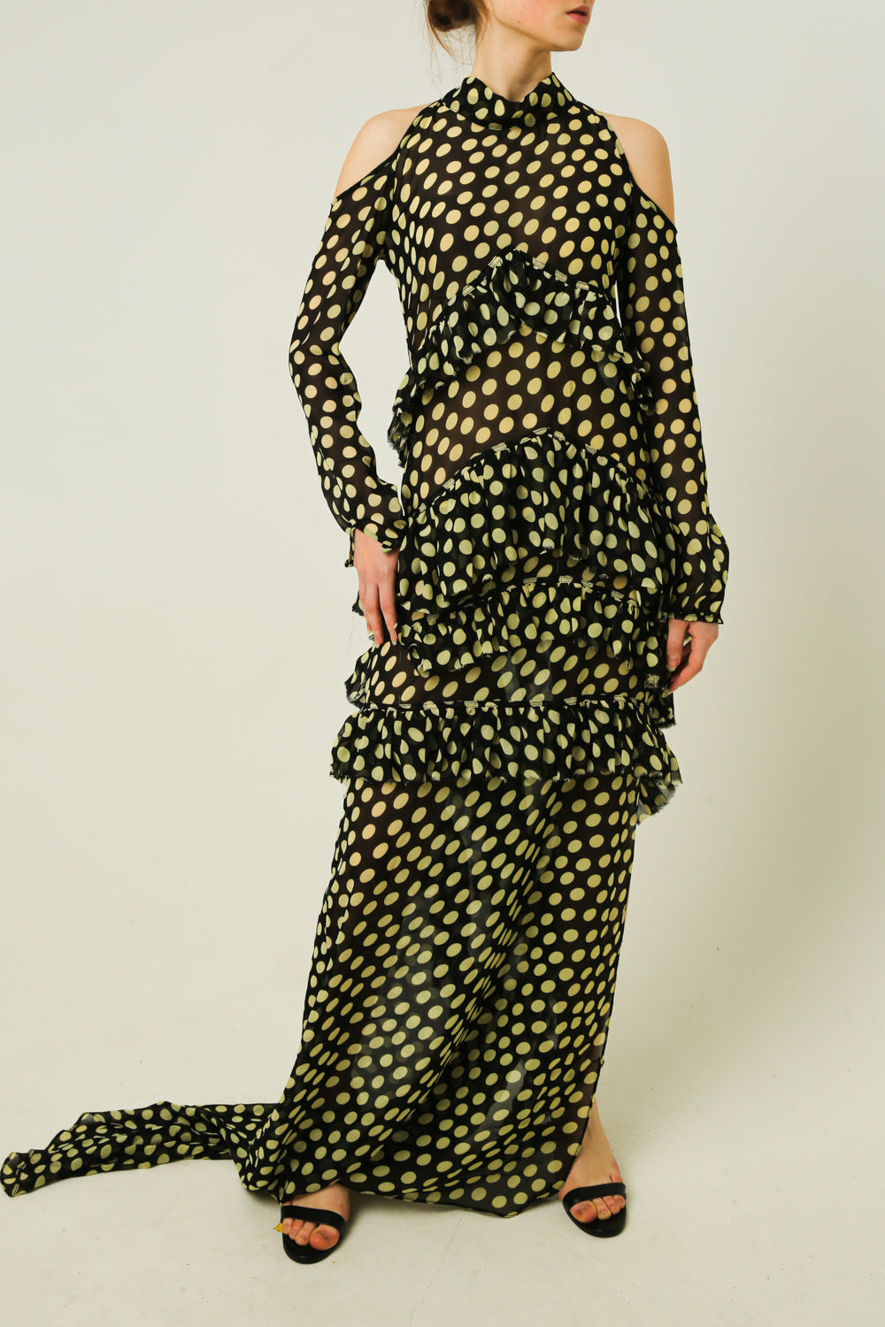 Maxi printed dress