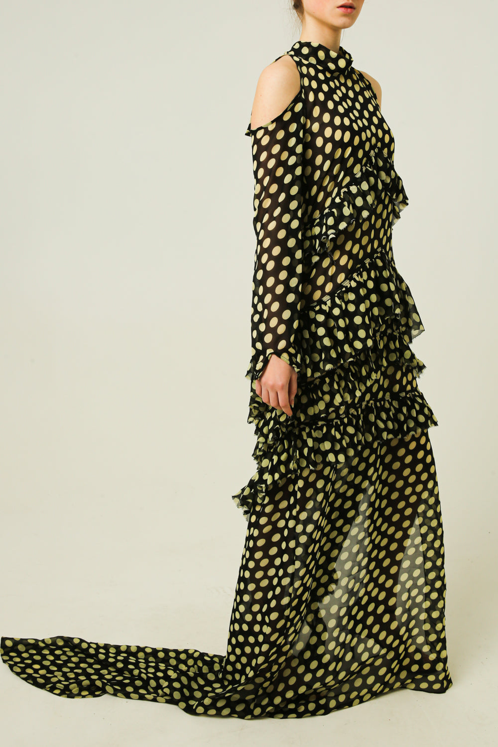 Maxi printed dress