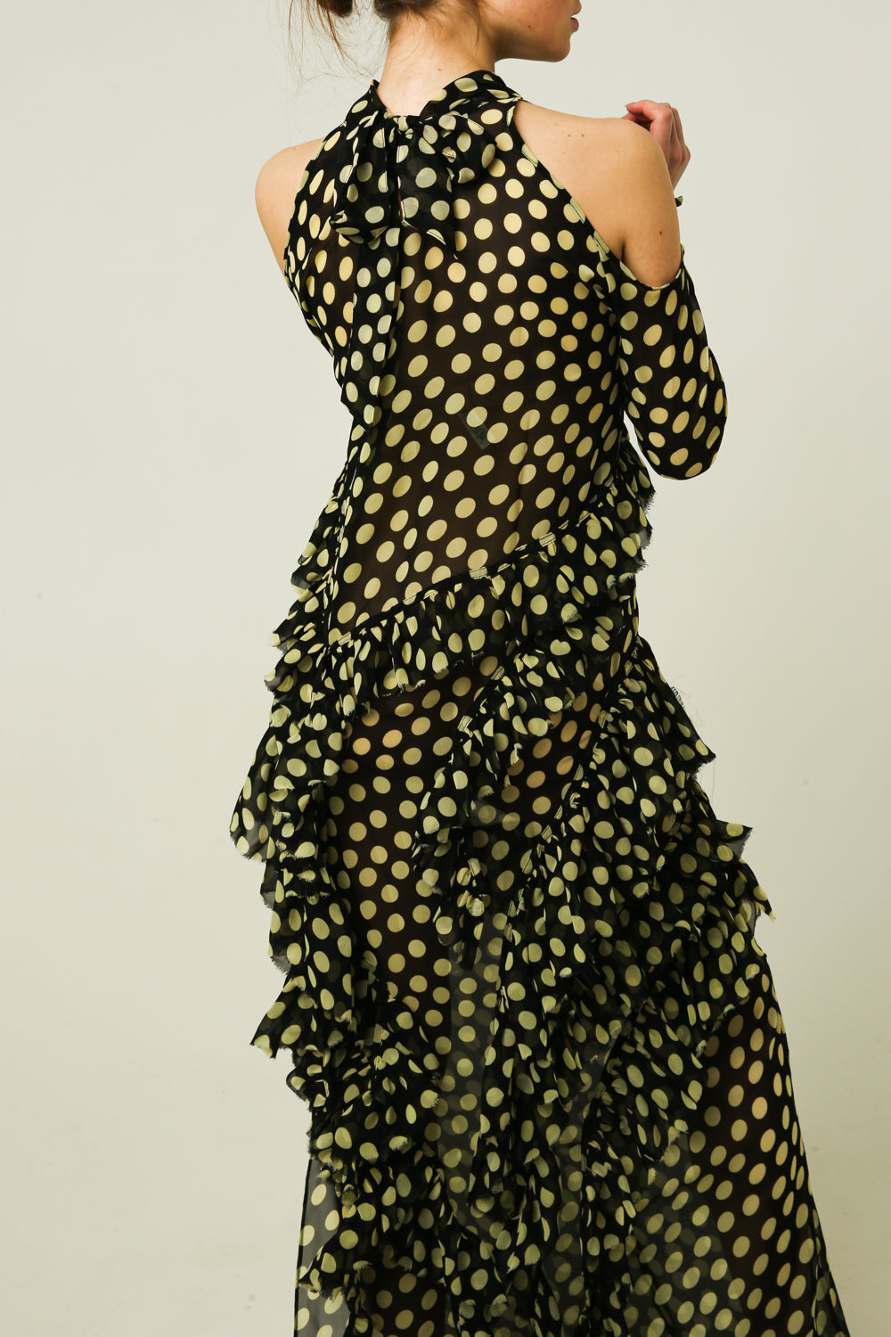 Maxi printed dress